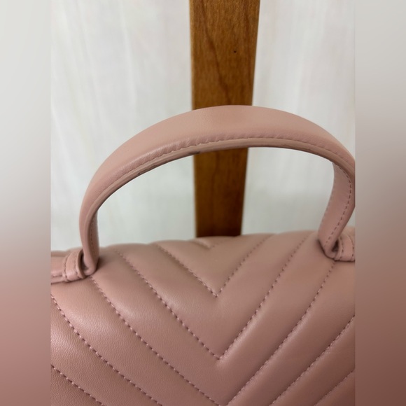 Quince Pink Quilted Crossbody Bag - Picture 4 of 12